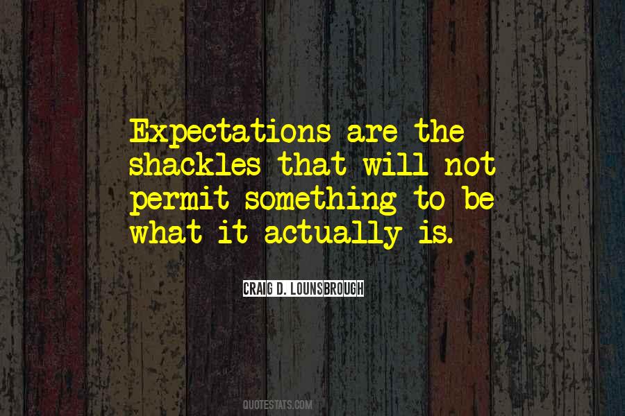 Less Expectations Less Disappointments Quotes #154715