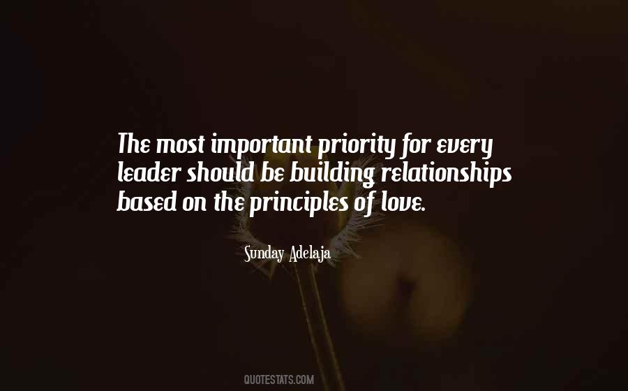 Less Priority Love Quotes #578426