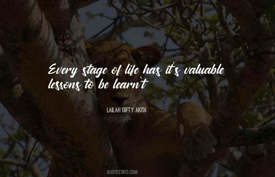 Lesson For Life Quotes #1068660