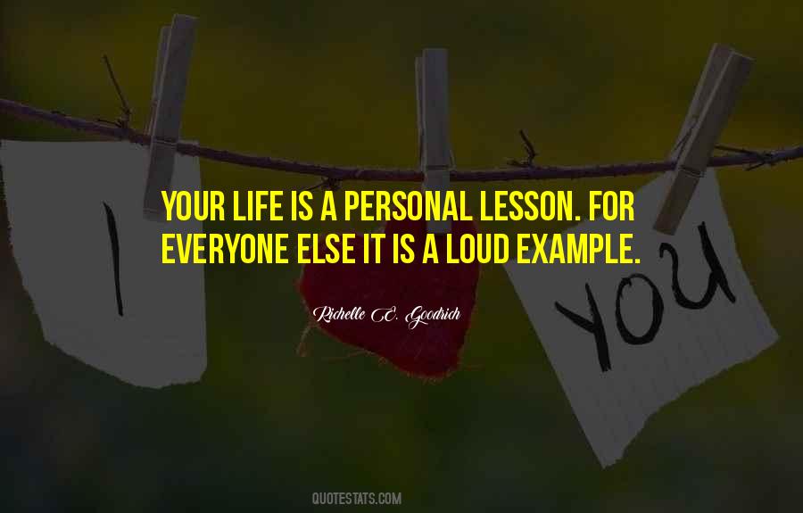 Lesson Life Quotes #183248
