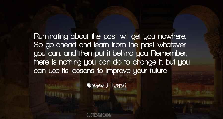 Lessons From The Past Quotes #1761643
