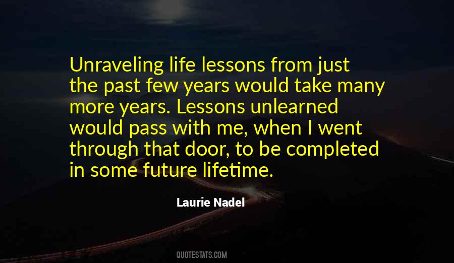 Lessons From The Past Quotes #541708