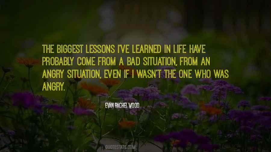 Lessons I've Learned Quotes #1183139