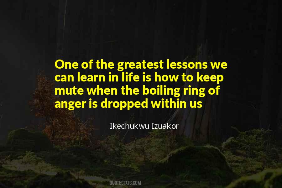 Lessons We Learn In Life Quotes #1030776