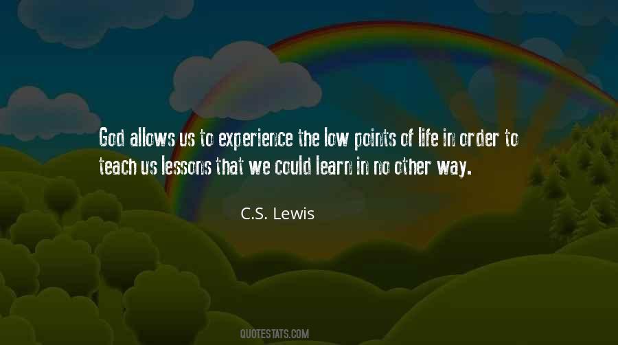 Lessons We Learn In Life Quotes #859329