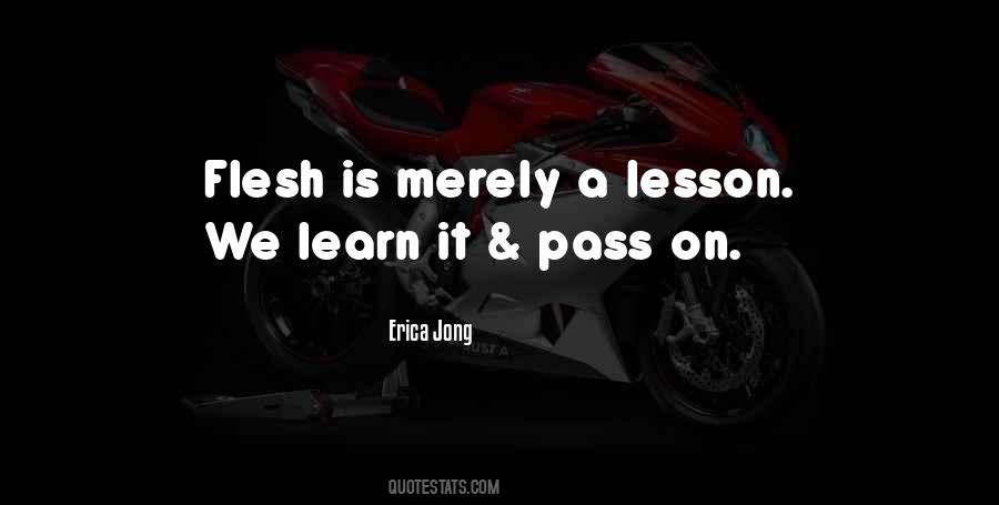 Lessons We Learn Quotes #364158