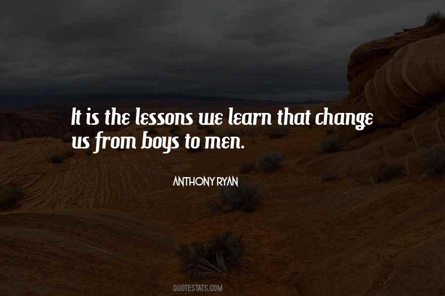 Lessons We Learn Quotes #738642