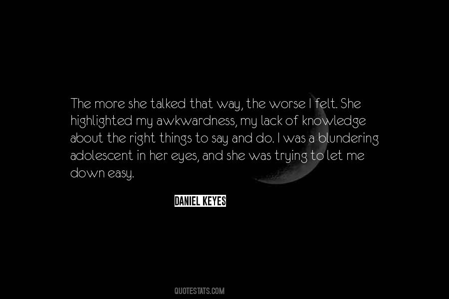 Let Down In Love Quotes #1871348