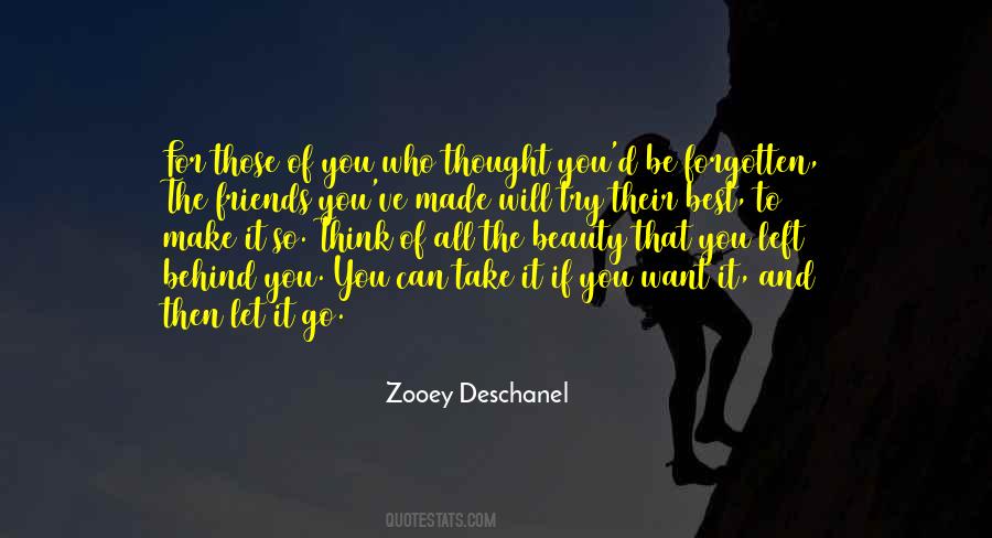 Let Go Friends Quotes #780573