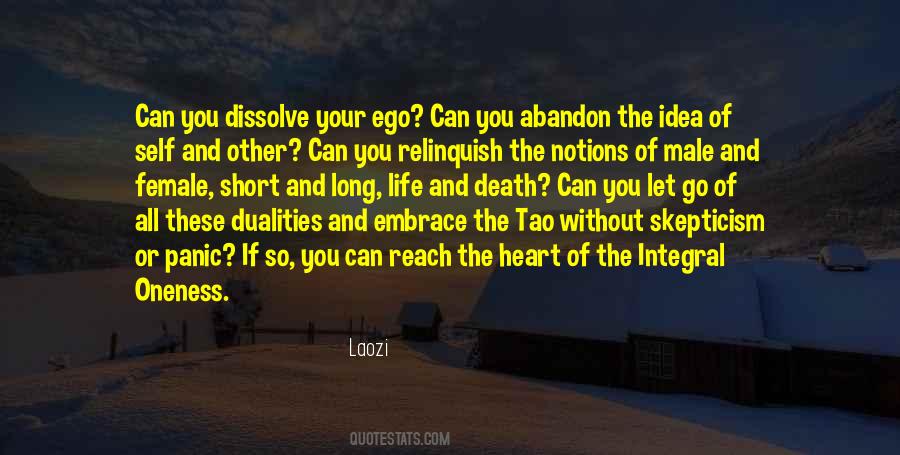 Let Go Of Ego Quotes #1379512