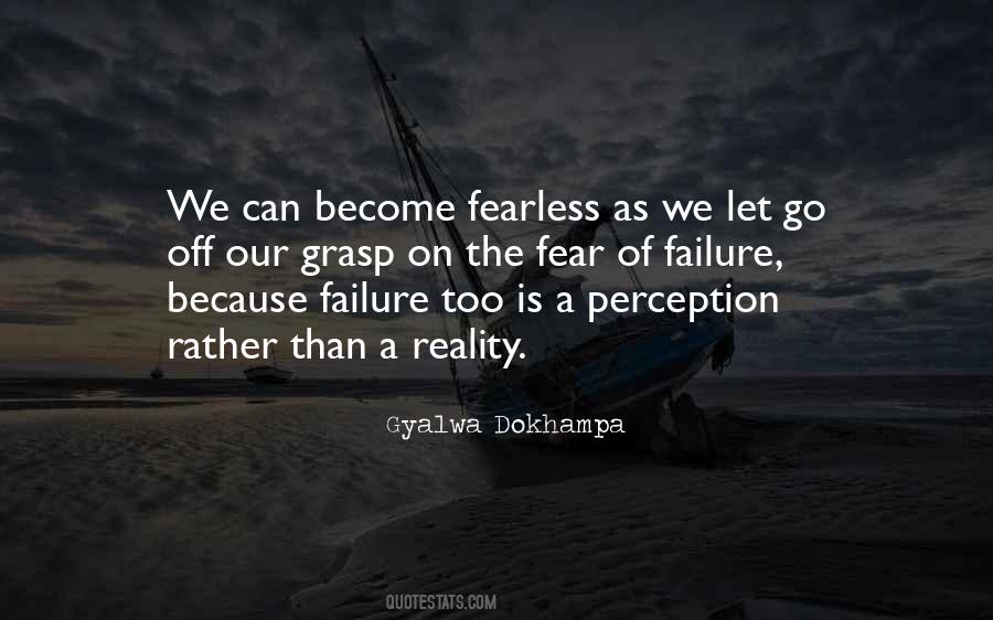 Let Go Of Fear Quotes #1238345