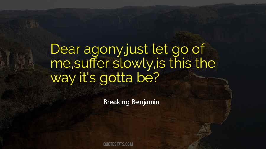 Let Go Of Me Quotes #945616