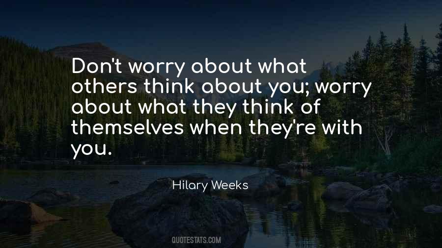 Let Go Of Worry Quotes #13349