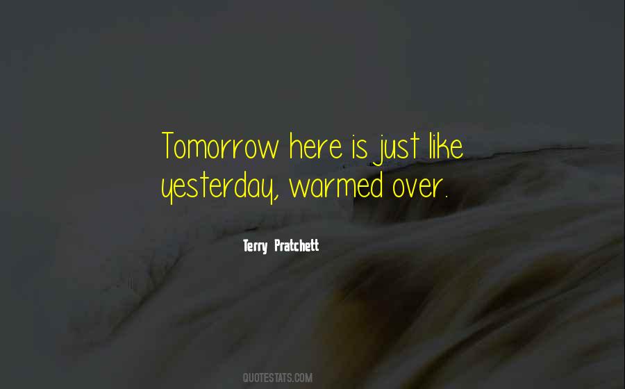 Let Go Of Yesterday Quotes #12469