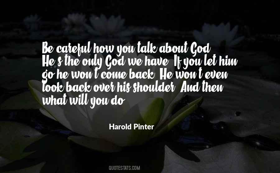 Let God Be God Quotes #196272