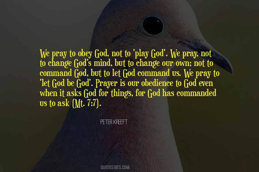 Let God Be God Quotes #538403