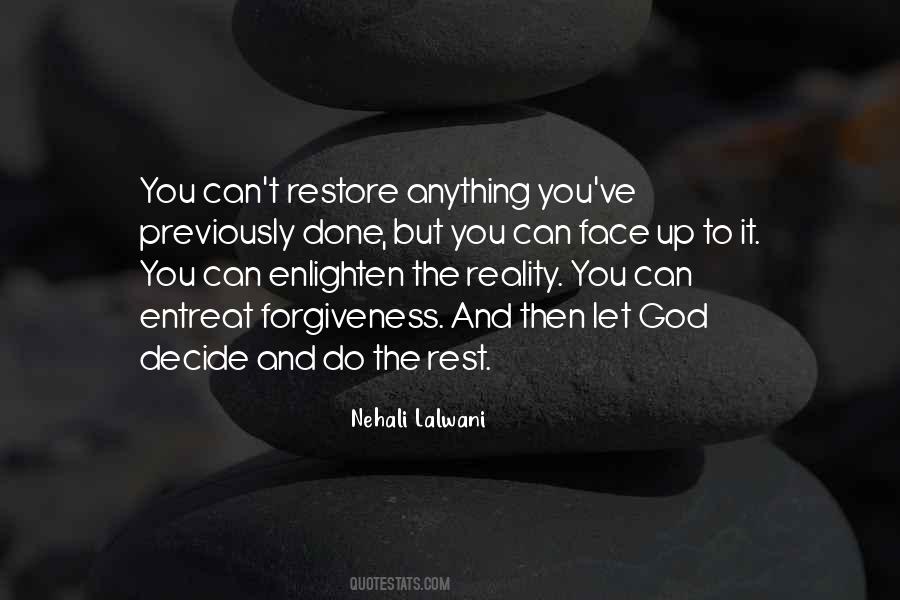 Let God Decide Quotes #1354935