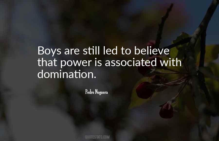 Quotes About Domination #1125620