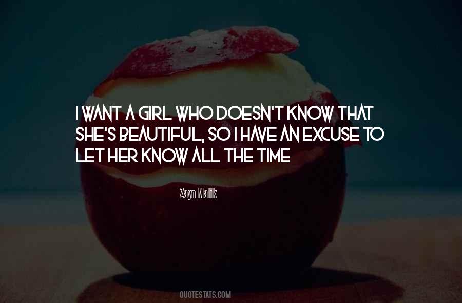 Let Her Know Quotes #728309