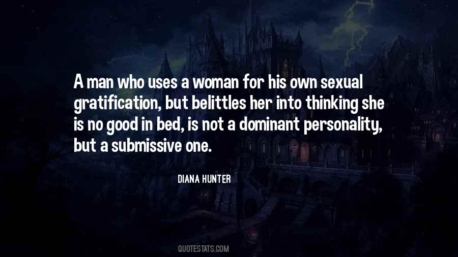 Quotes About Dominant Man #432628