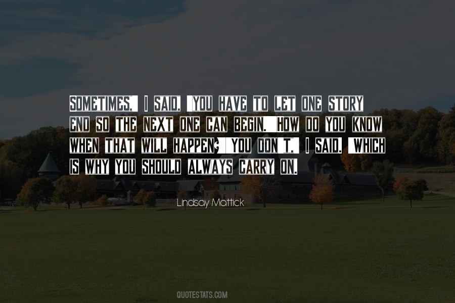 Let Life Begin Quotes #1787252 Let Life Begin Quotes #1787252