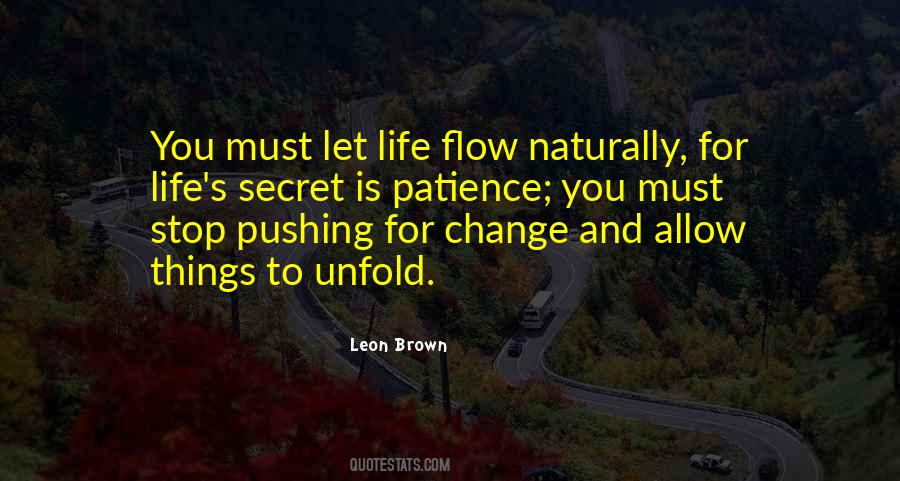 Let Life Flow Quotes #1093974