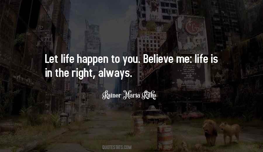 Let Life Happen Quotes #1278027