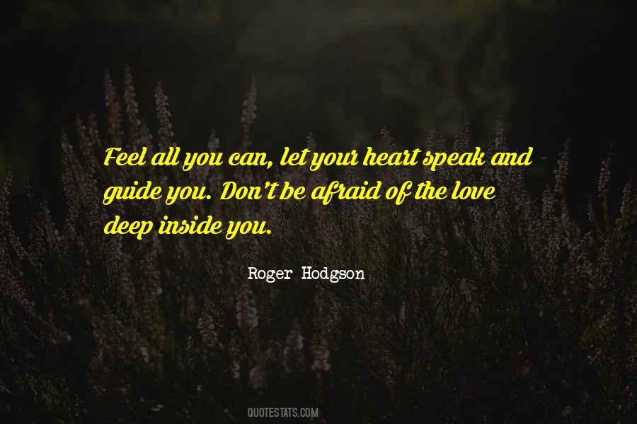 Let Love Guide You Quotes #1559697