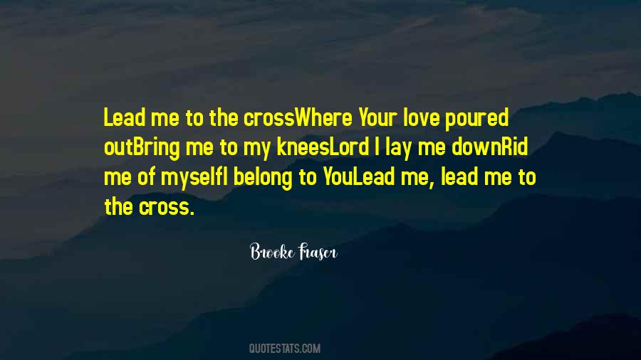 Let Love Lead Quotes #156522