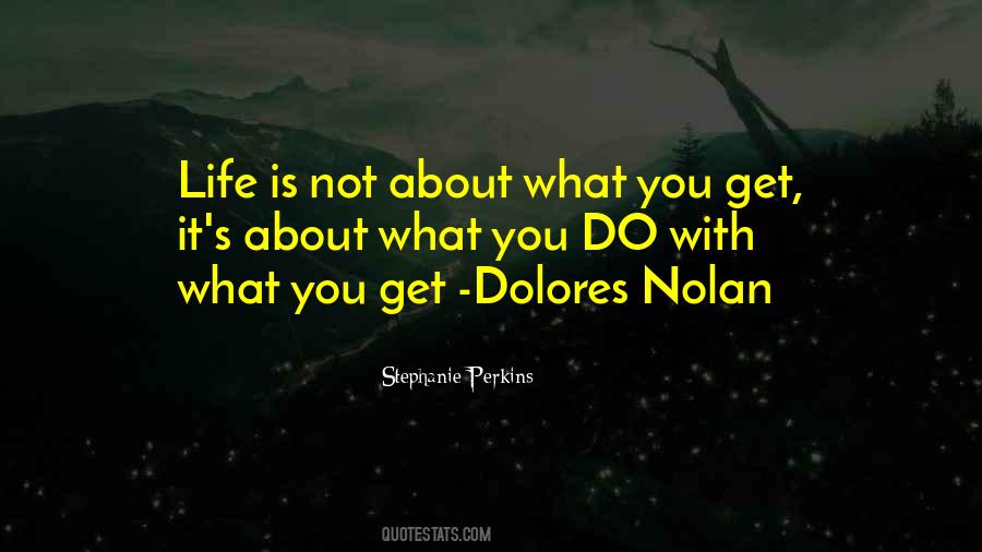 Quotes About Dolores #415092