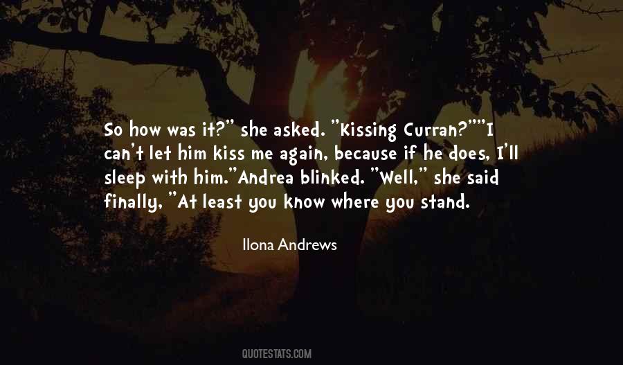 Let Me Know Where I Stand Quotes #1425631