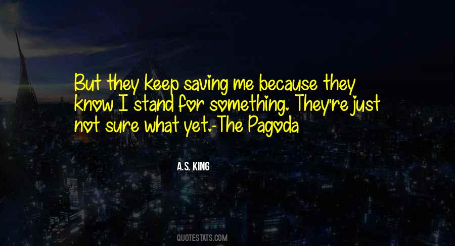 Let Me Know Where I Stand Quotes #19352