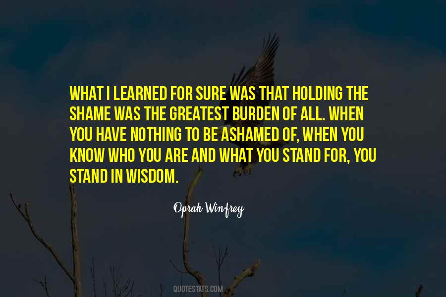 Let Me Know Where I Stand Quotes #71160