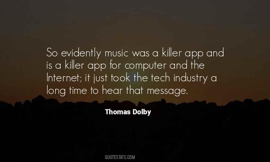 Quotes About Dolby #1113866