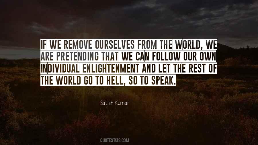 Let The World Go To Hell Quotes #1405665