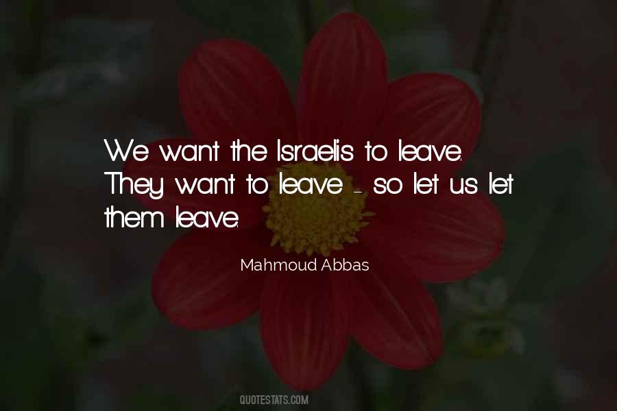 Let Them Leave Quotes #1750609