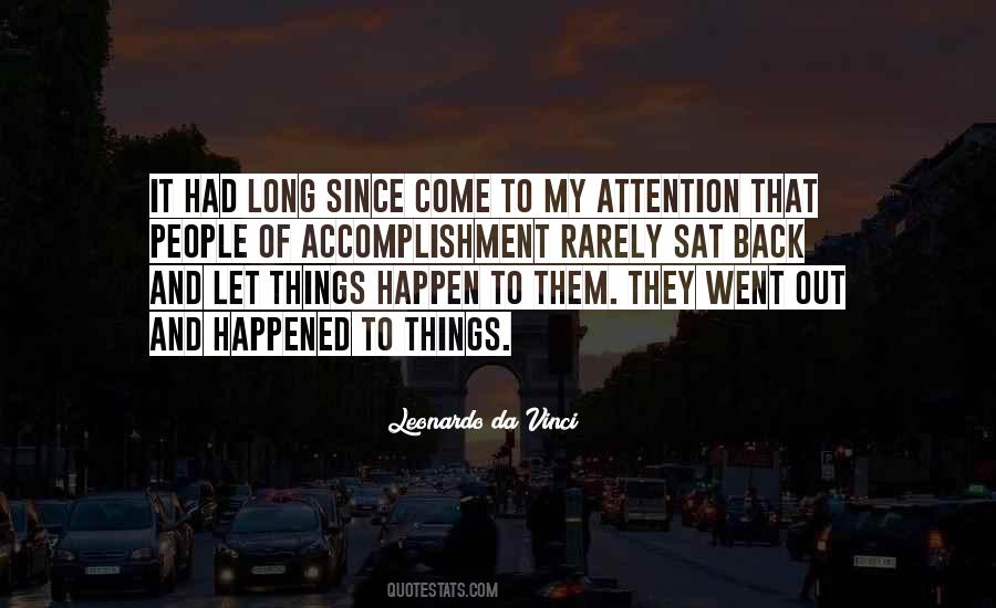 Let Things Happen Quotes #1316376