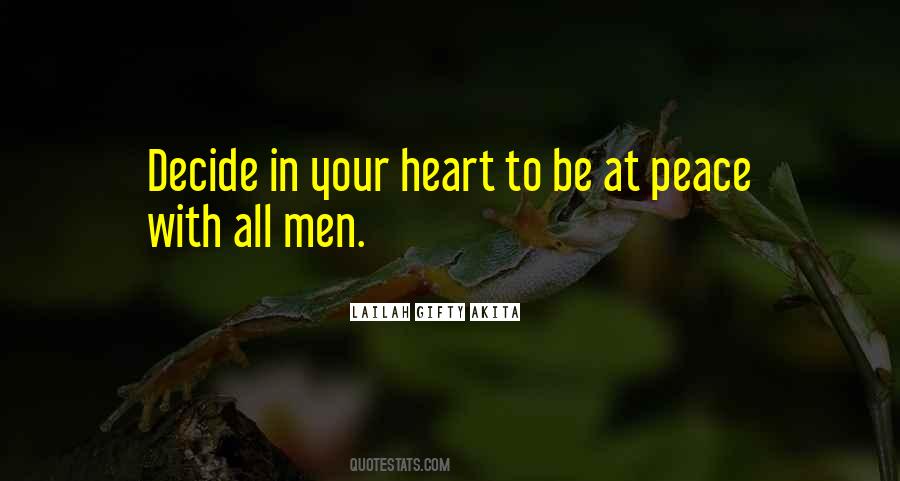 Let Your Heart Decide Quotes #999383