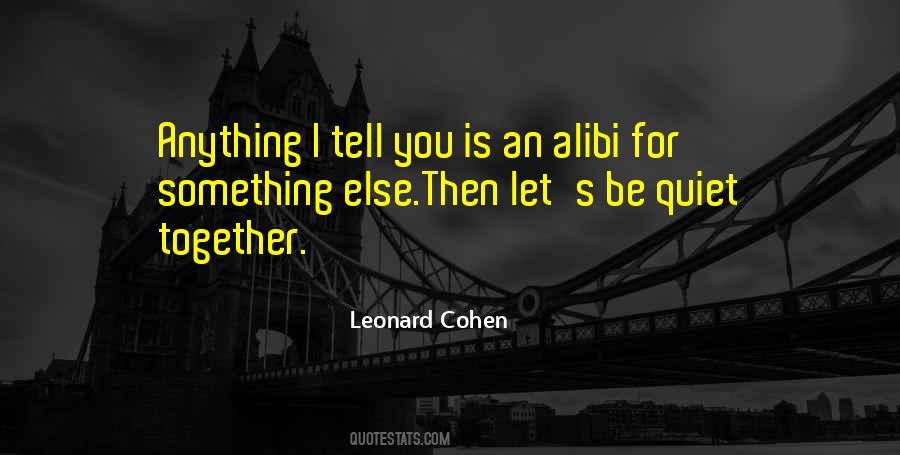 Let's Be Together Quotes #1278525