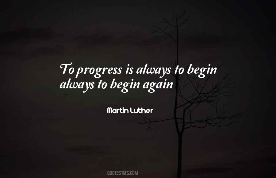 Let's Begin Again Quotes #194798