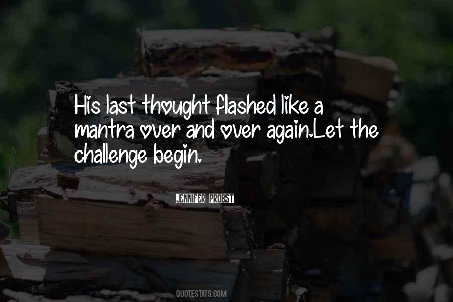 Let's Begin Again Quotes #568252