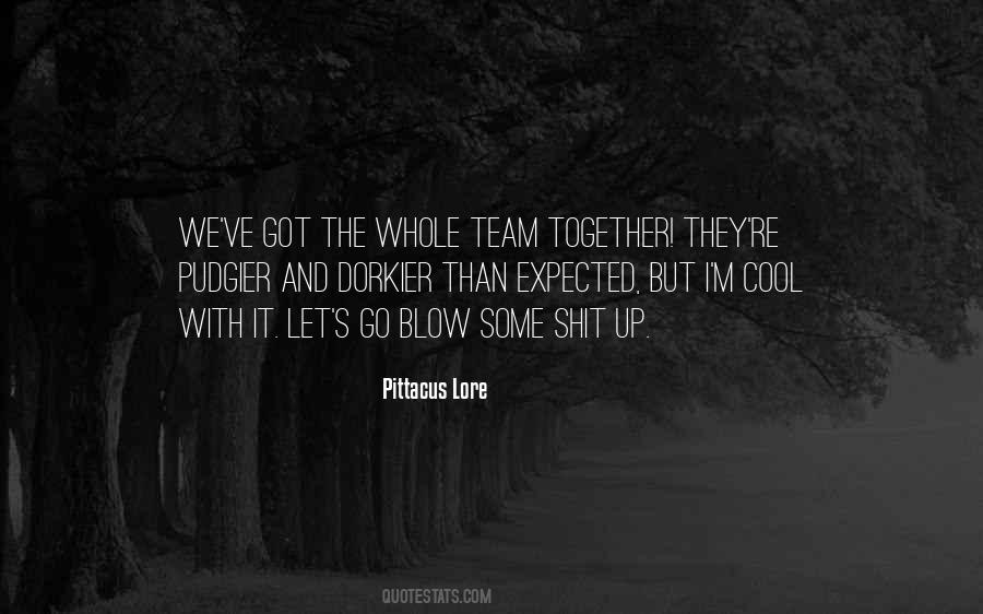 Let's Go Team Quotes #19661