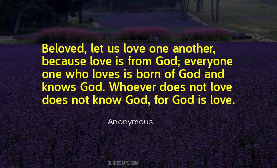 Let's Love One Another Quotes #1652969