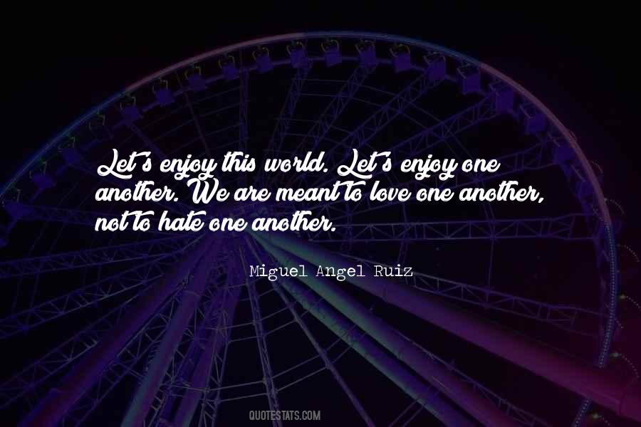 Let's Love One Another Quotes #200496