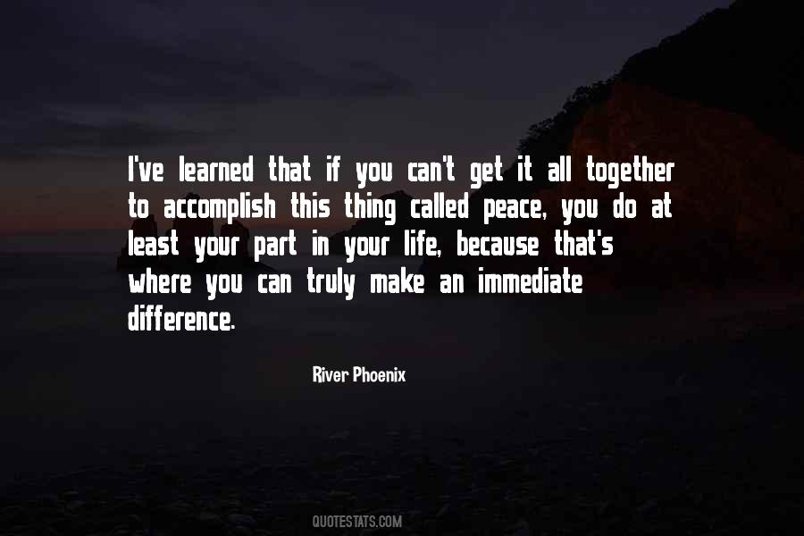 Let's Make A Difference Together Quotes #624621