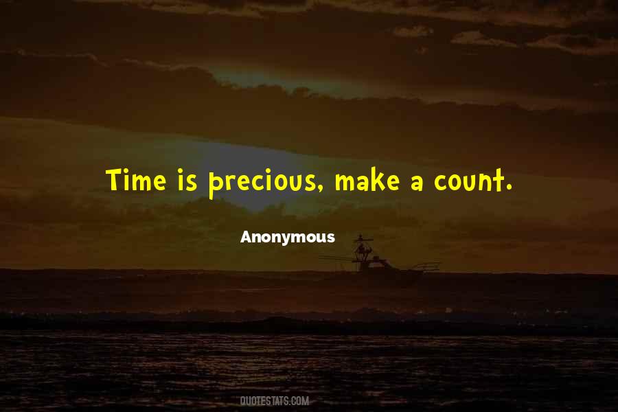 Let's Make It Count Quotes #238867