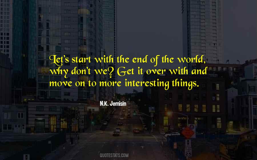 Let's Start Quotes #1173021