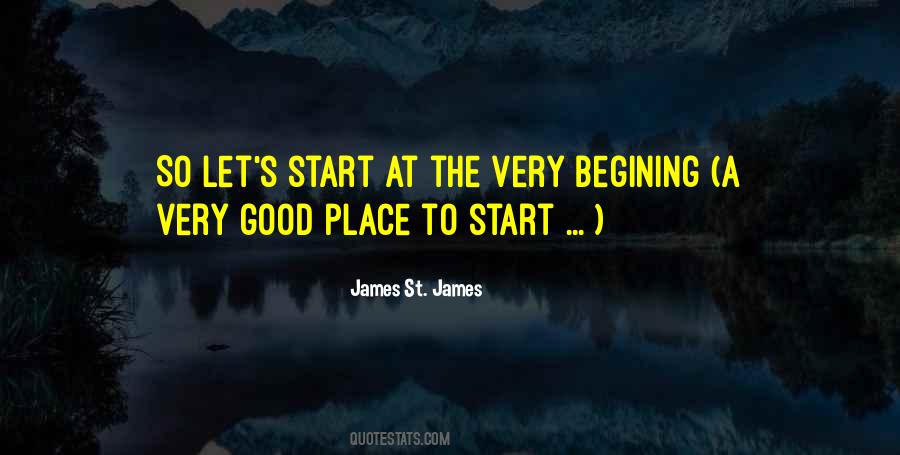 Let's Start Quotes #363339