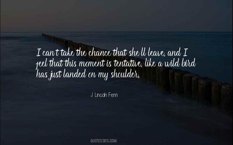 Let's Take A Chance Quotes #150880