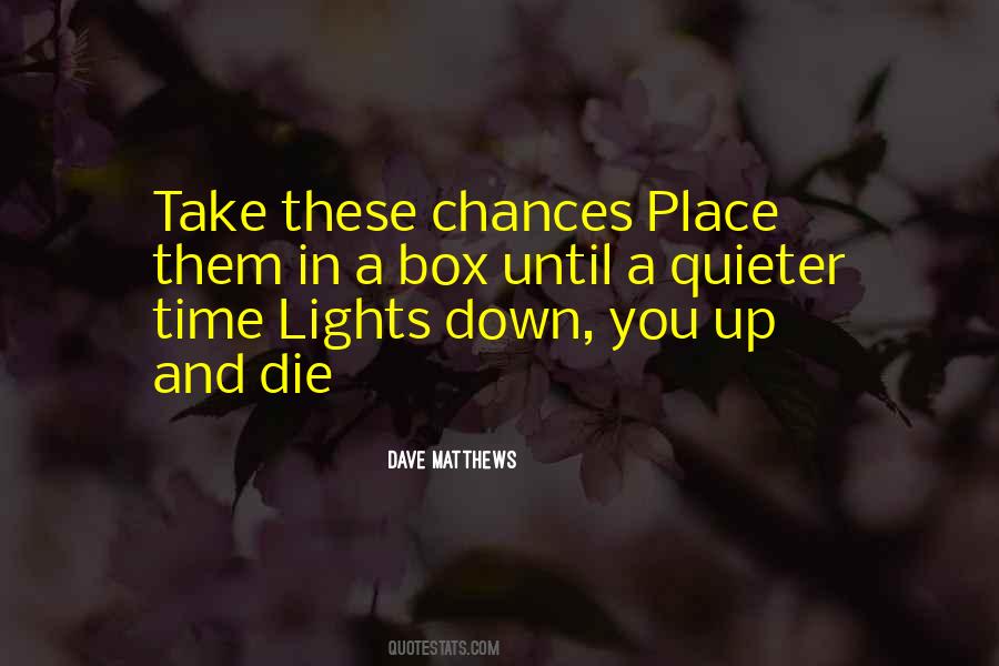 Let's Take A Chance Quotes #89233